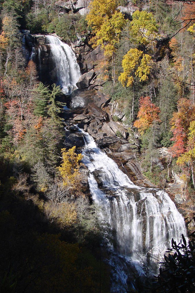 Whitewater Falls waterfall