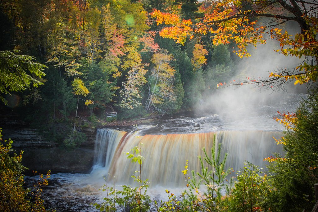 Whitefish Falls waterfall