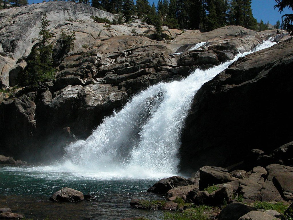 White Cascade waterfall