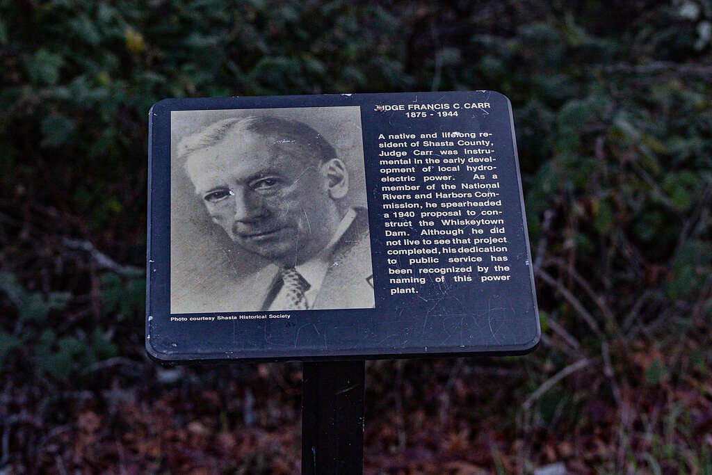 Whiskeytown Falls waterfall