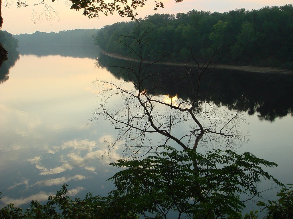 Wetumpka Falls waterfall