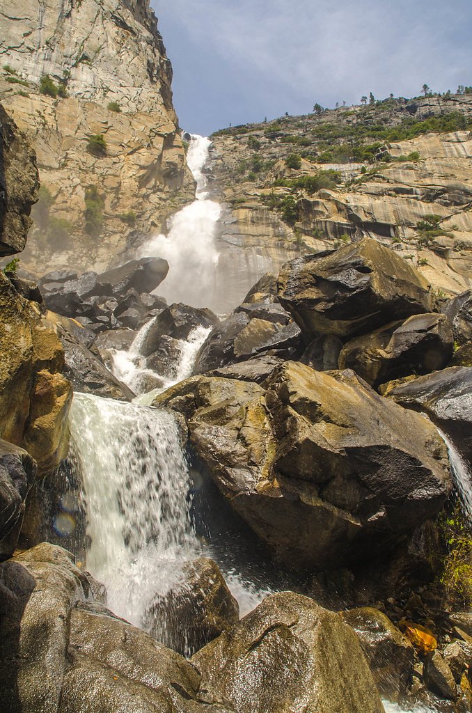 Wapama Falls waterfall