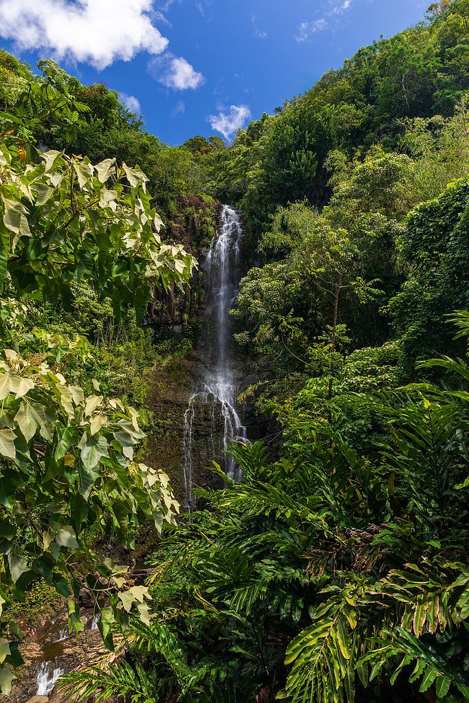 Wailua Falls waterfall