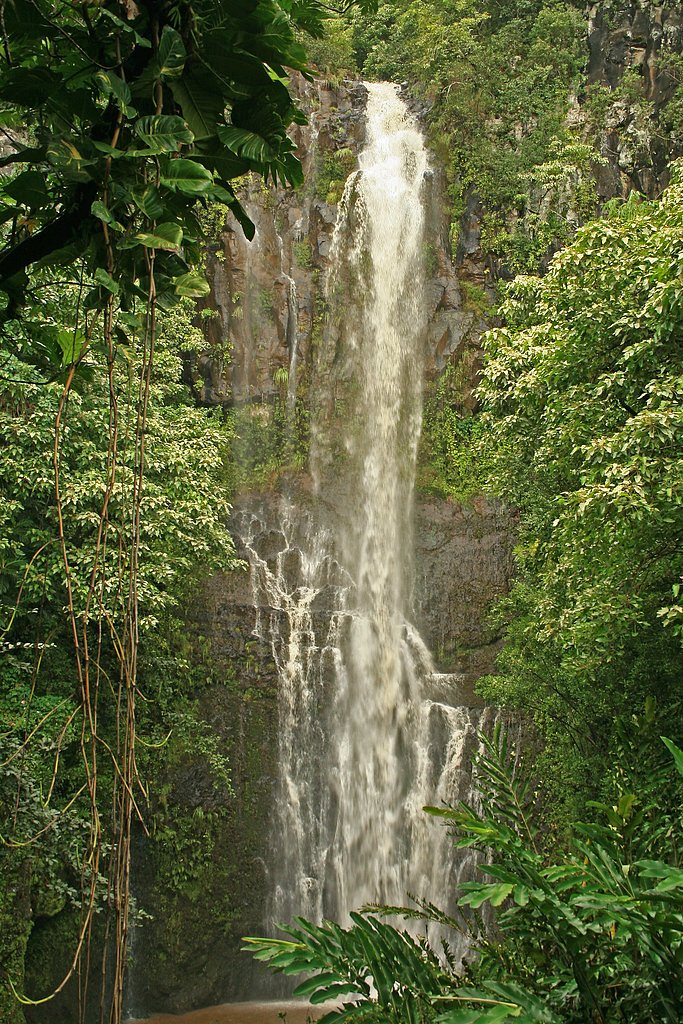 Wailua Falls waterfall