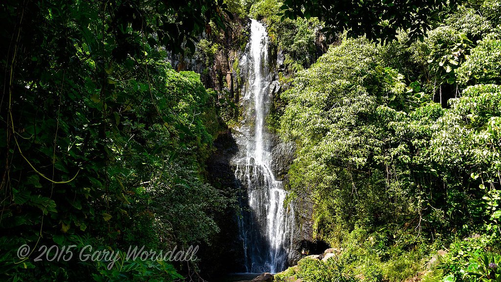 Wailua Falls waterfall