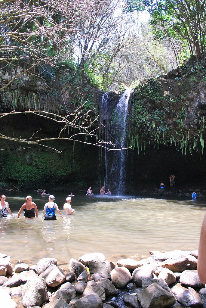 Wailele Falls waterfall