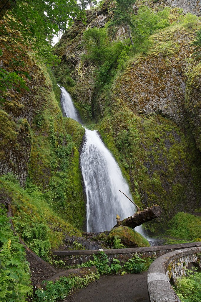 Wahkeena Falls waterfall