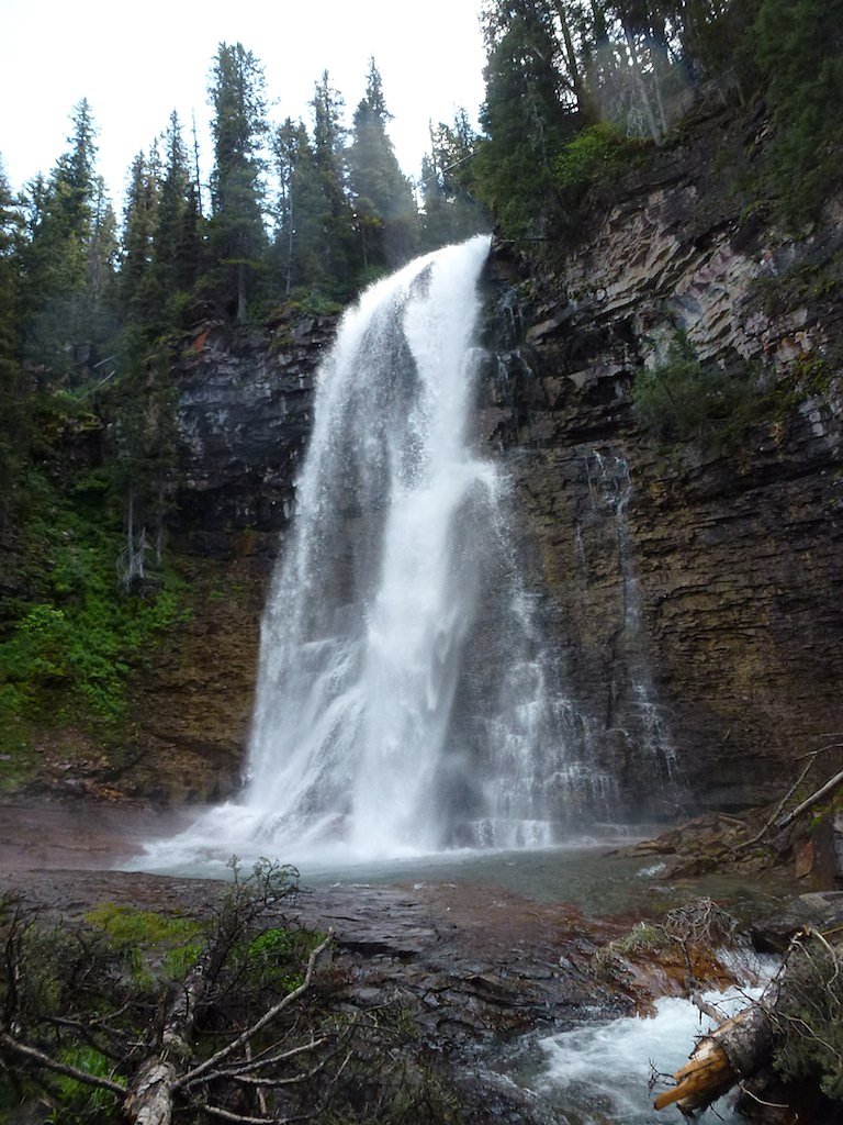 Virginia Falls waterfall