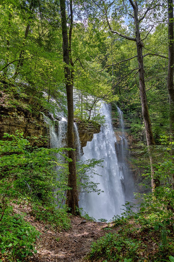 Virgin Falls waterfall