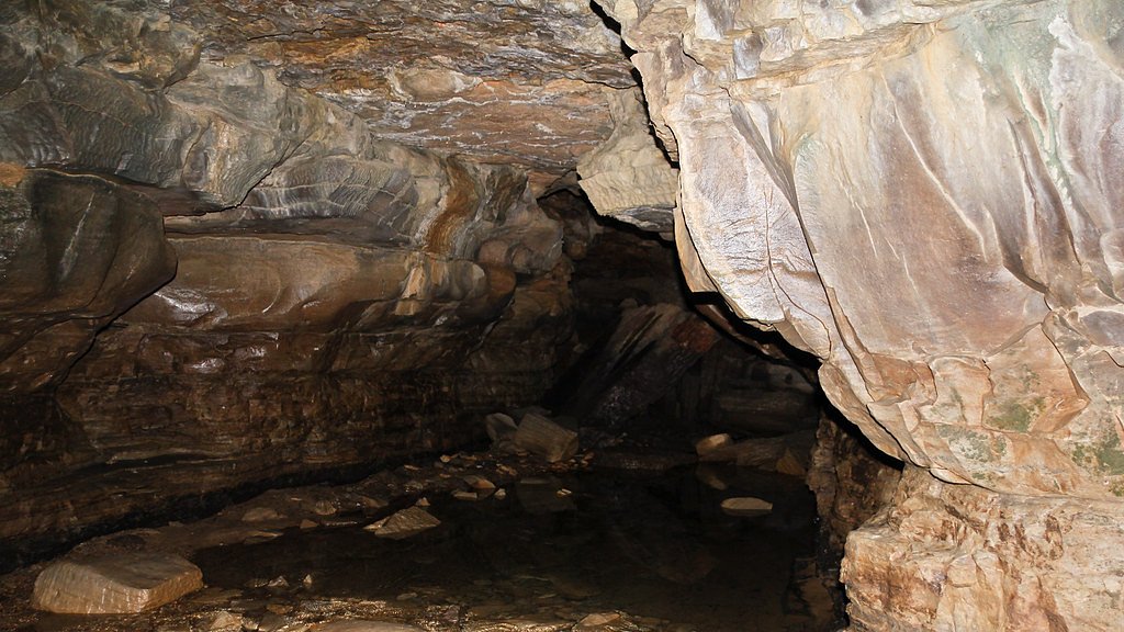 Virgin Falls waterfall