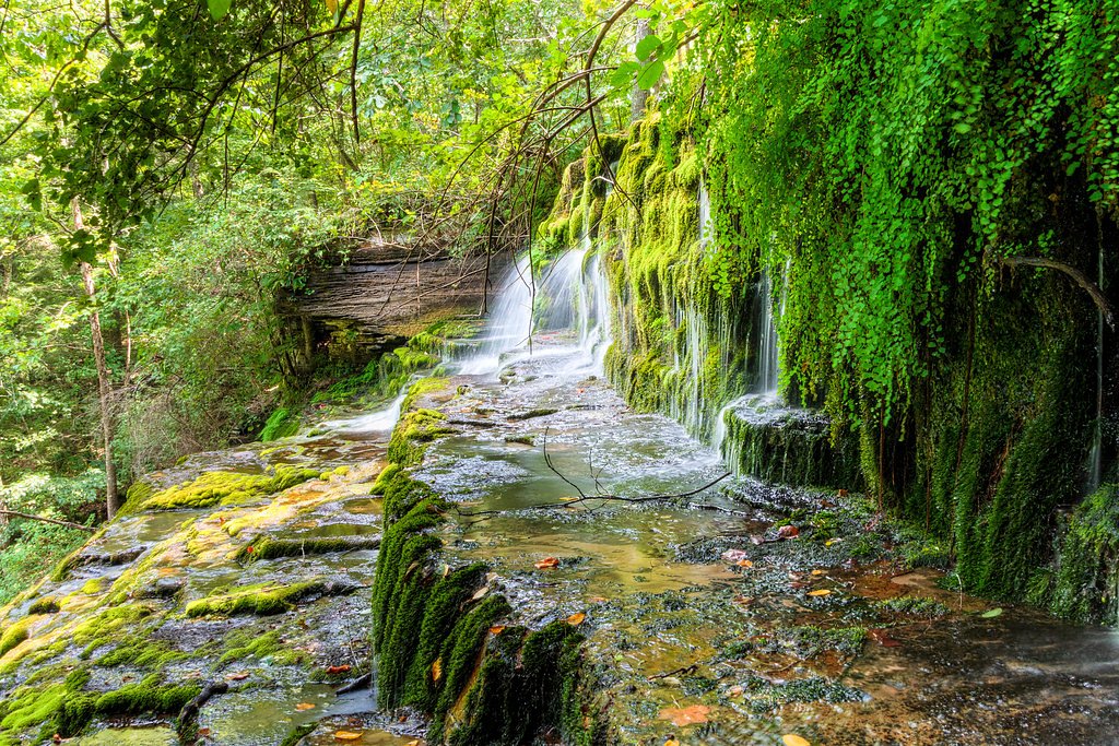 Virgin Falls waterfall