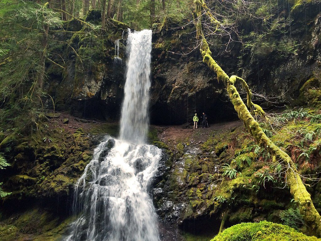 Upper Trestle Creek Falls waterfall