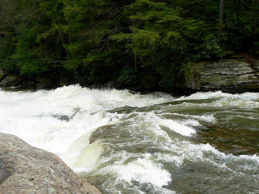 Upper Swallow Falls waterfall