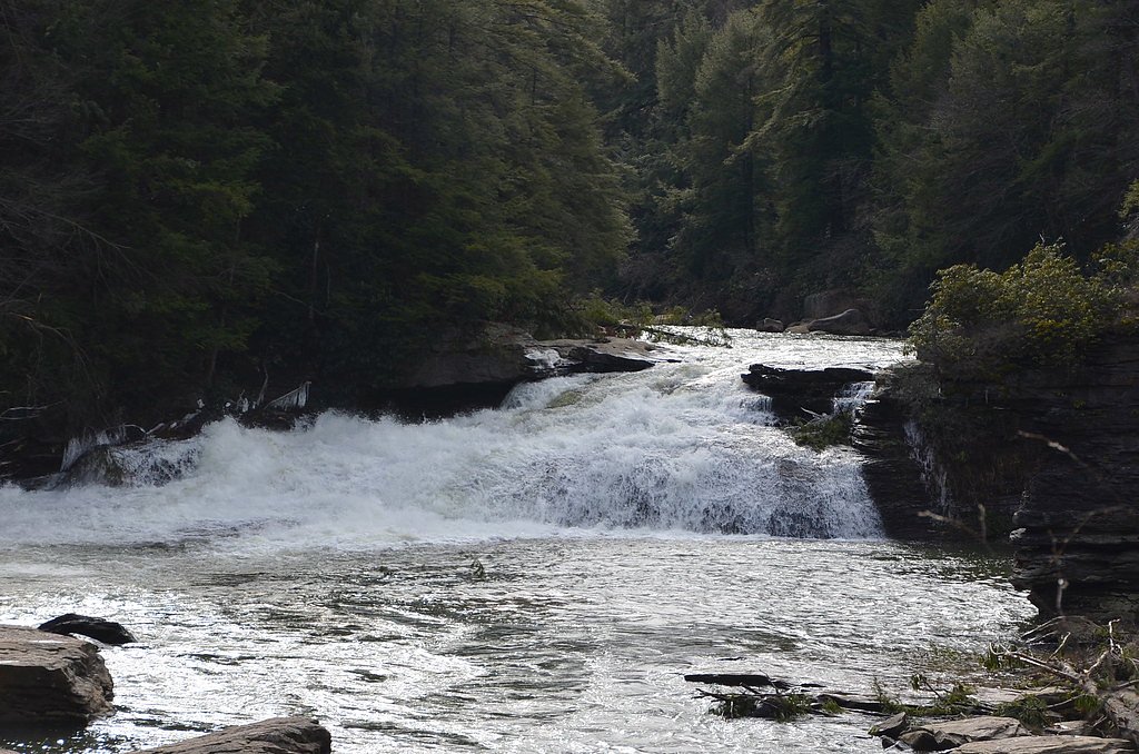 Upper Swallow Falls waterfall