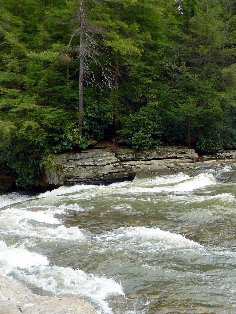 Upper Swallow Falls waterfall