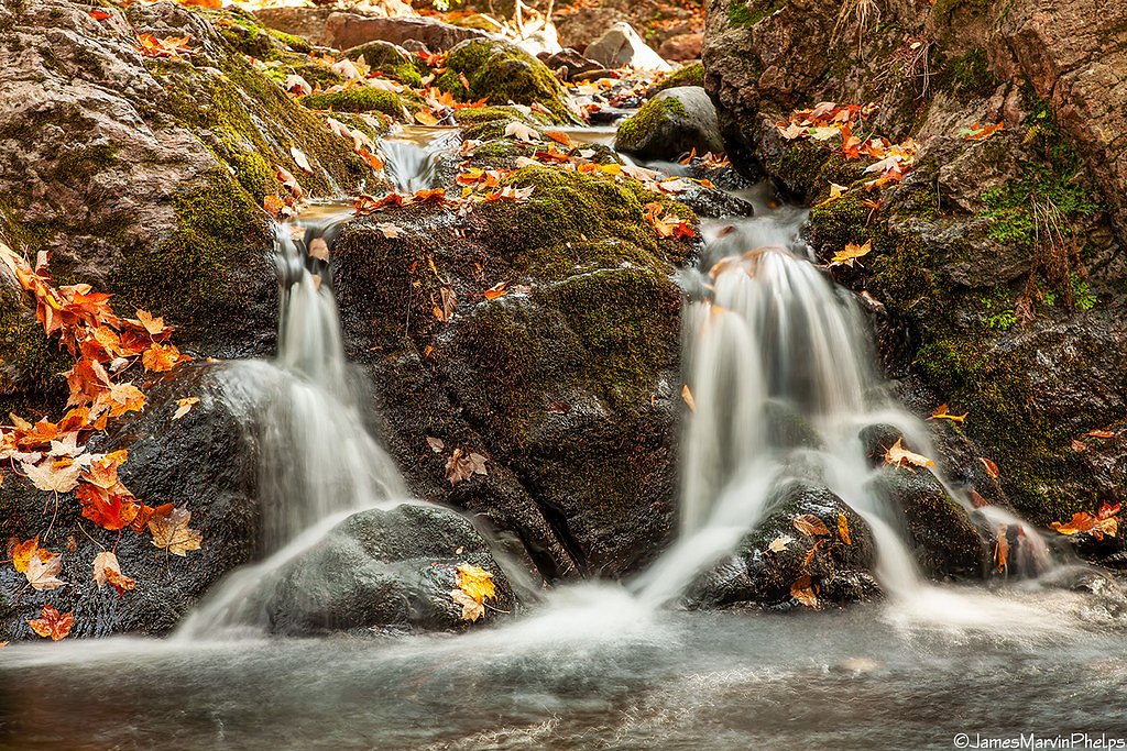 Upper Carp River Falls waterfall
