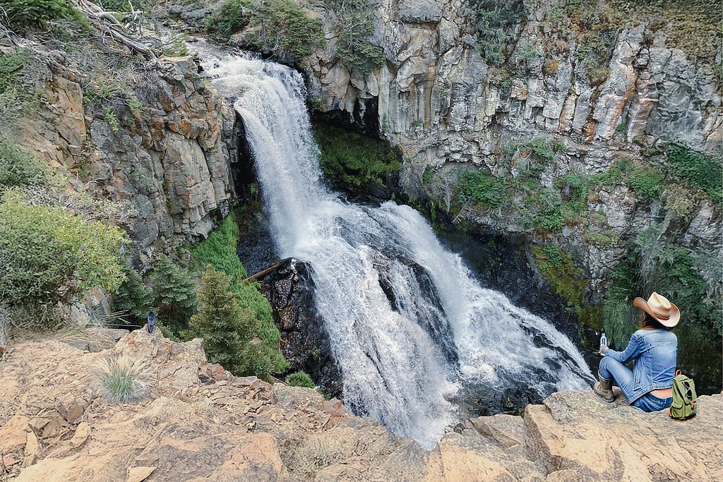 Undine Falls waterfall