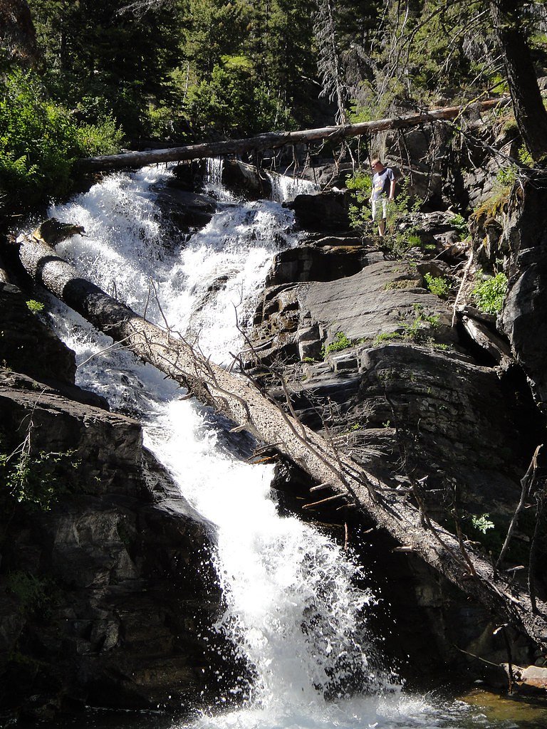 Twin Falls waterfall