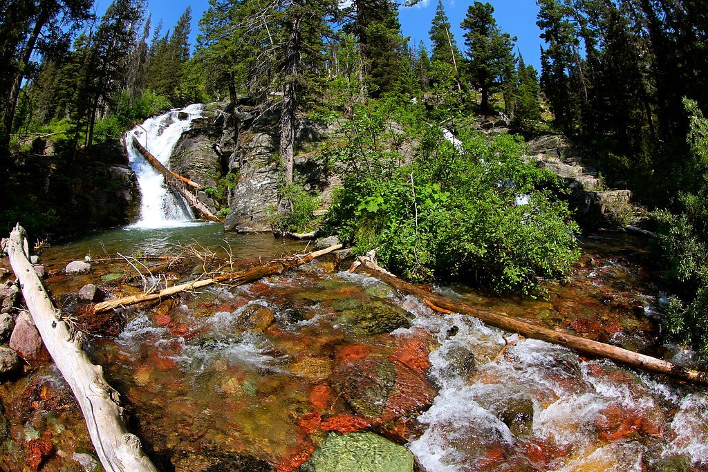 Twin Falls waterfall
