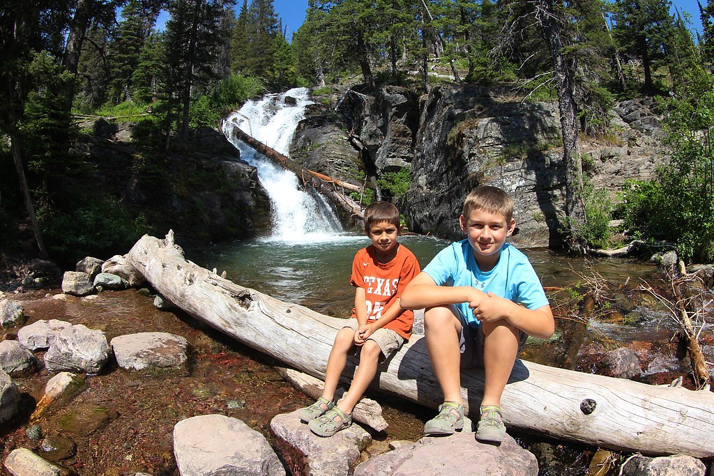Twin Falls waterfall
