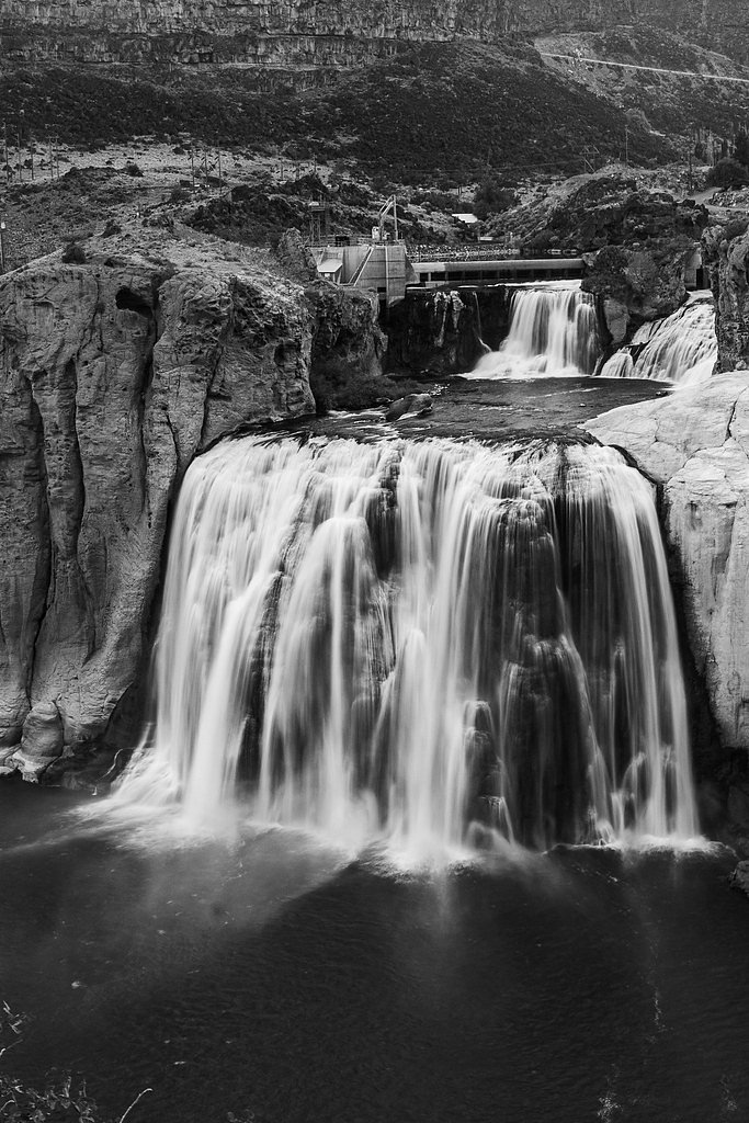 Twin Falls waterfall
