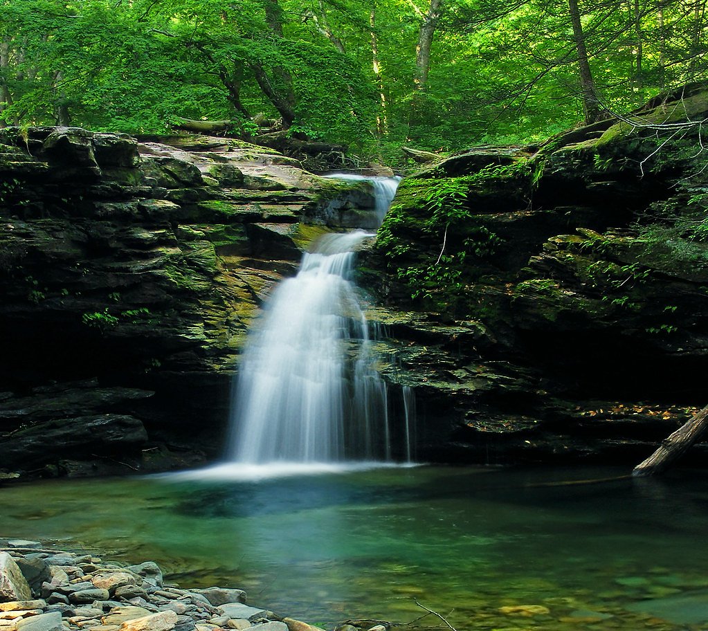 Twin Falls waterfall