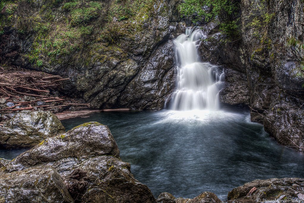Twin Falls waterfall