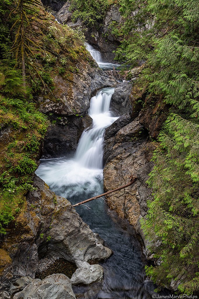 Twin Falls waterfall