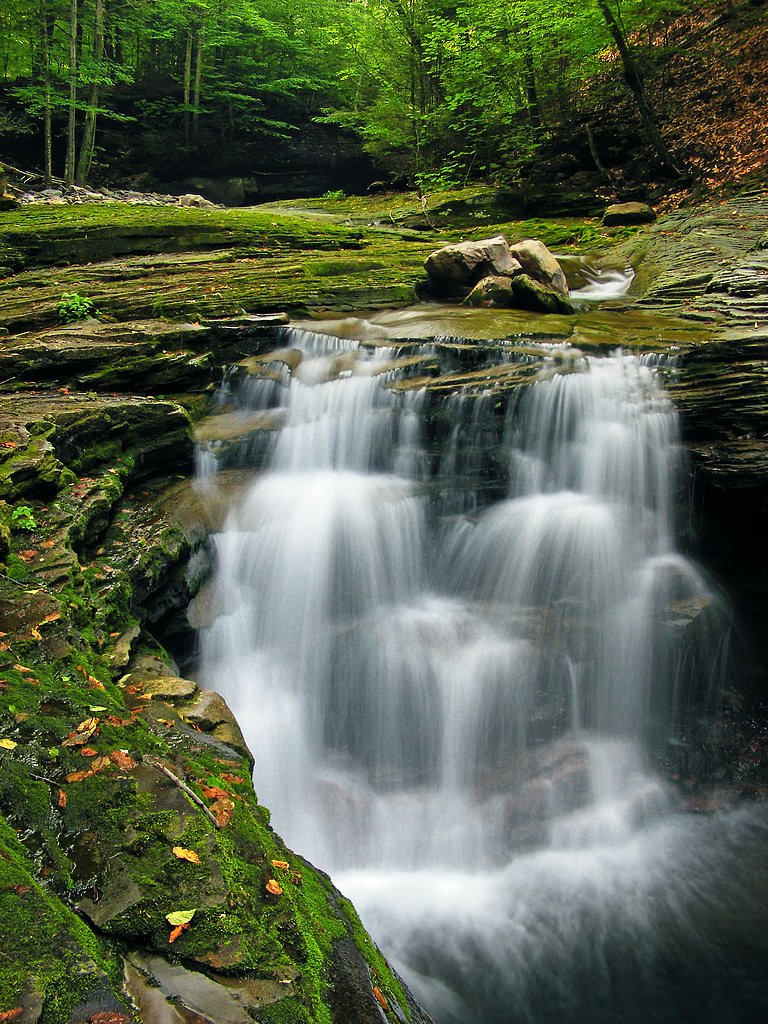 Twin Falls waterfall