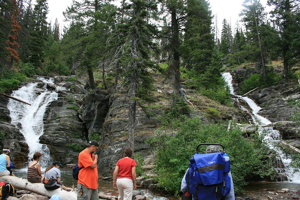 Twin Falls waterfall