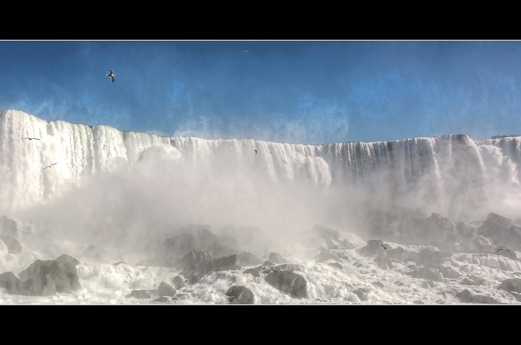 Twin Falls waterfall