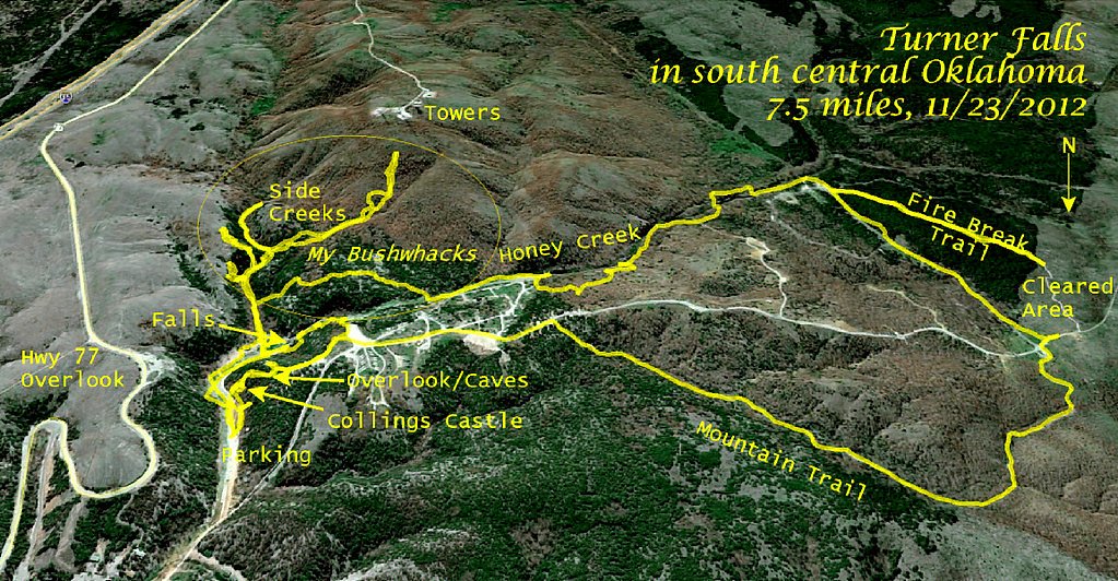 Turner Falls waterfall