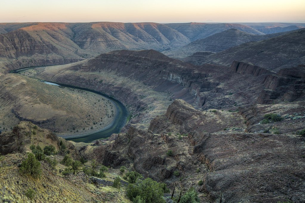 Tumwater Falls waterfall