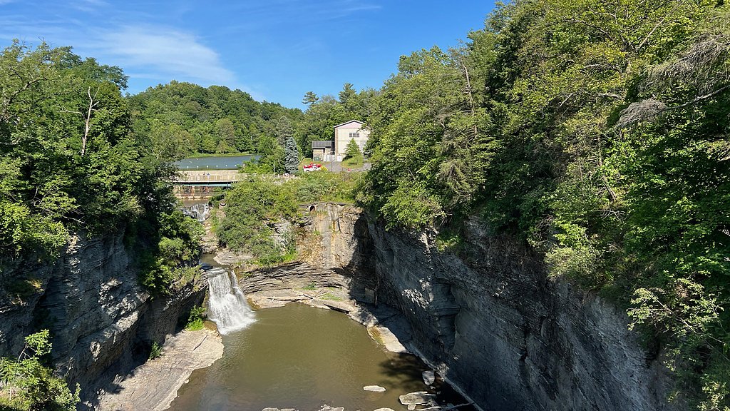 Triphammer Falls waterfall
