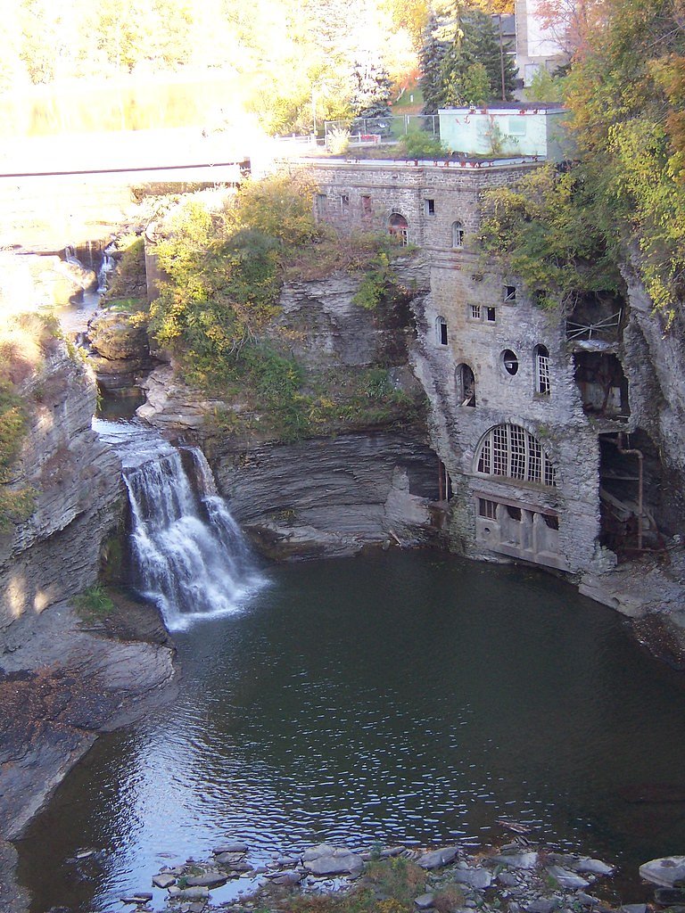 Triphammer Falls waterfall