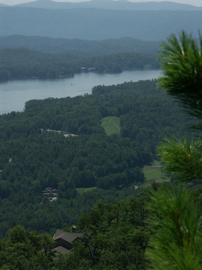 Toxaway Falls waterfall