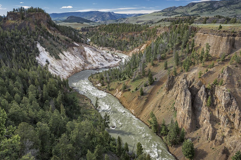 Tower Fall waterfall