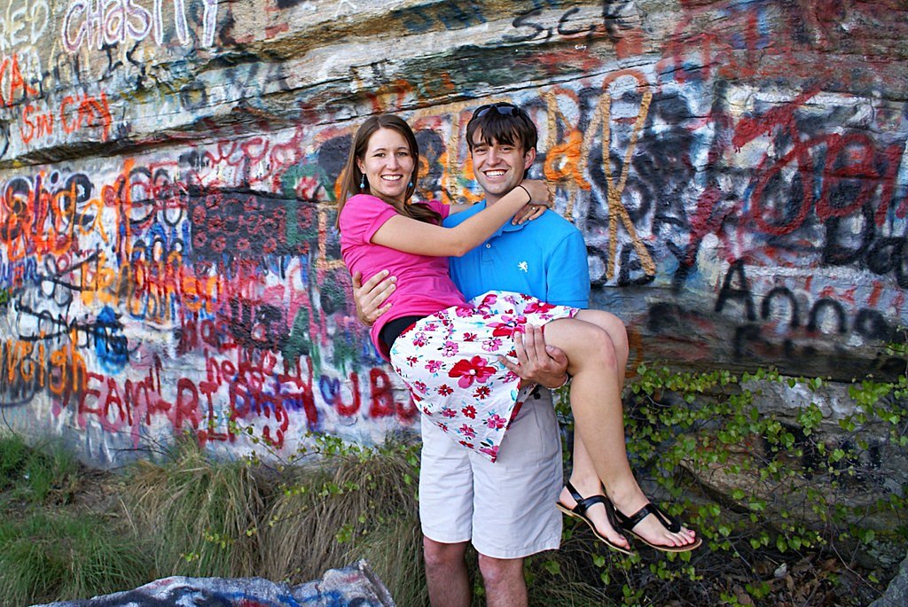 Toccoa Falls waterfall