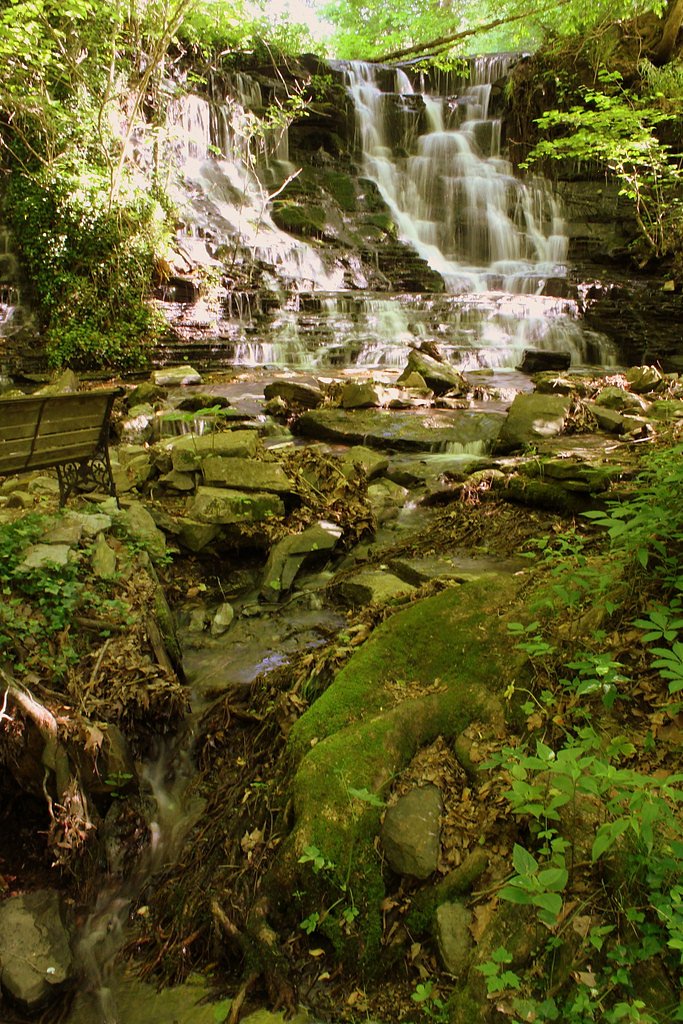 Three Creeks Falls waterfall