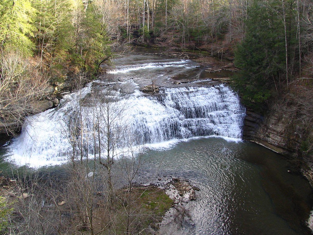Three Creeks Falls waterfall