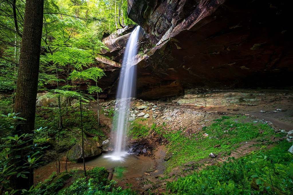 The Big Falls waterfall