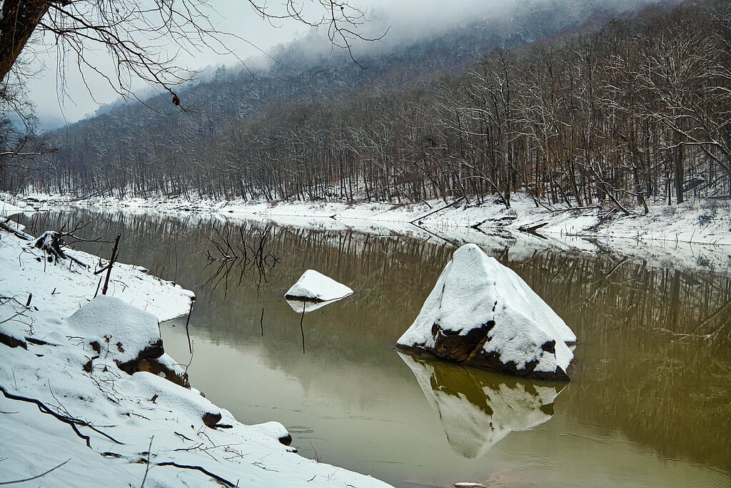 The Big Falls waterfall