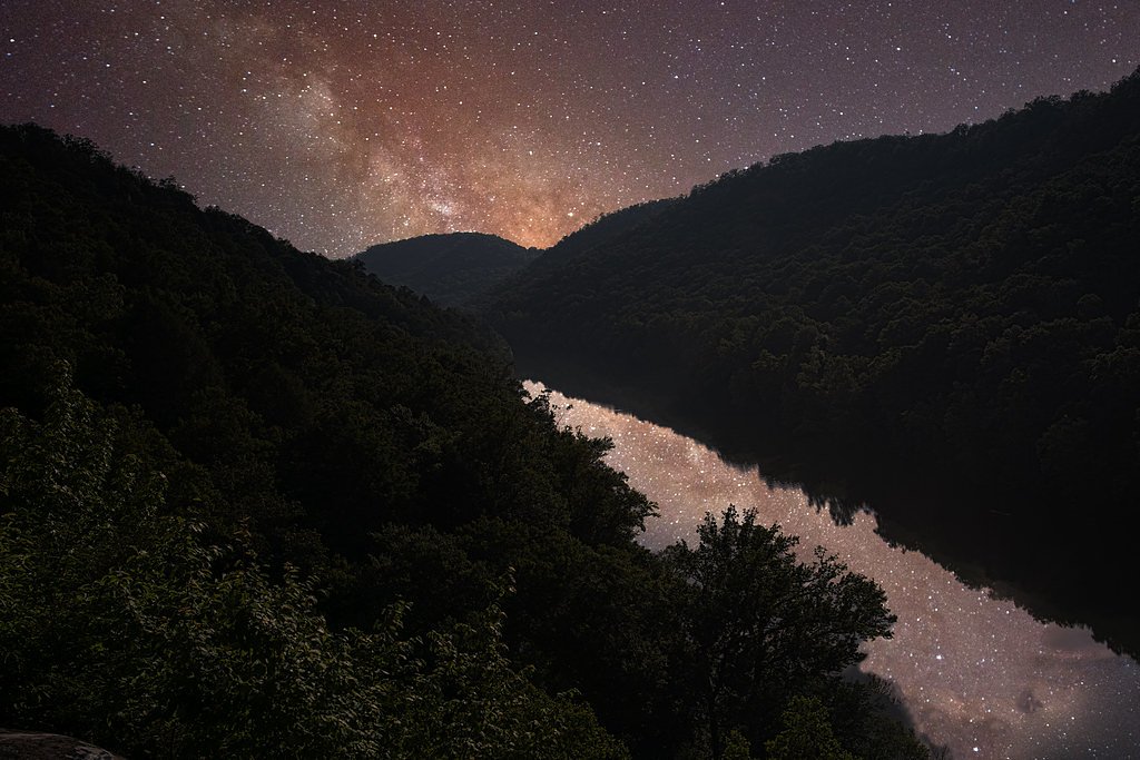 The Big Falls waterfall