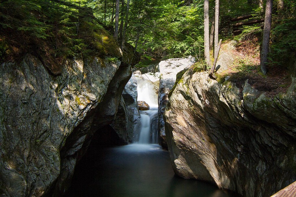 Texas Falls waterfall