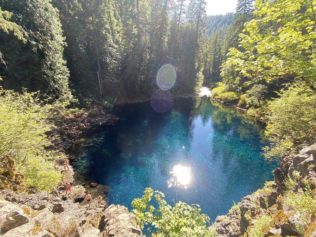 Tamolitch Falls waterfall