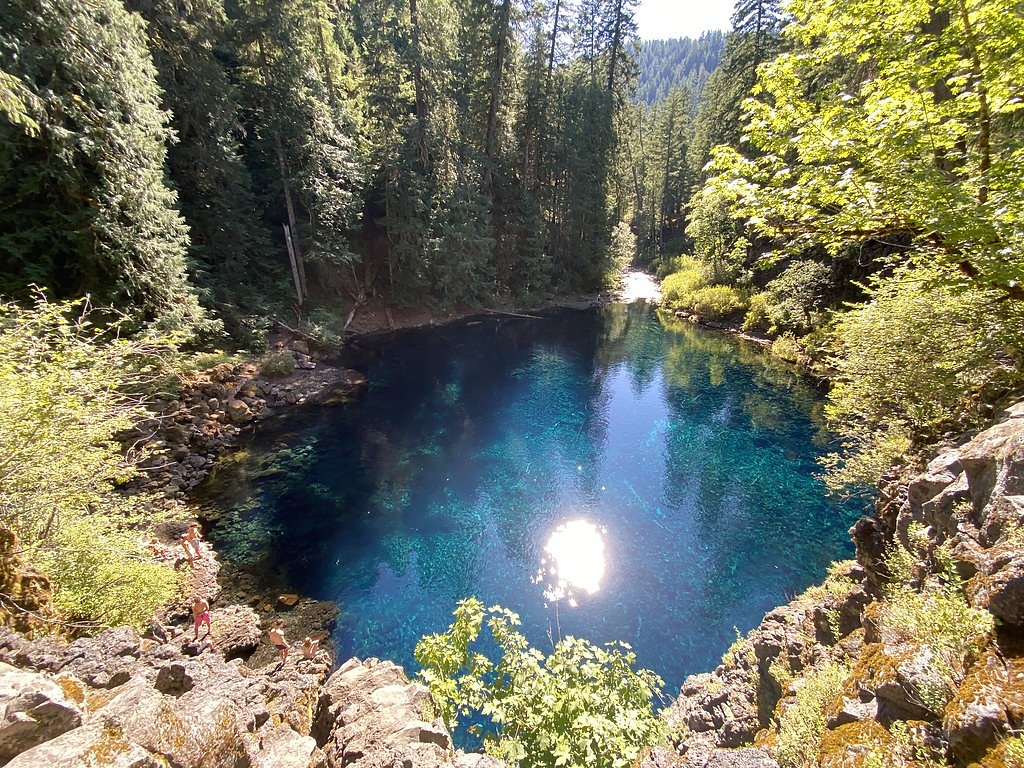 Tamolitch Falls waterfall