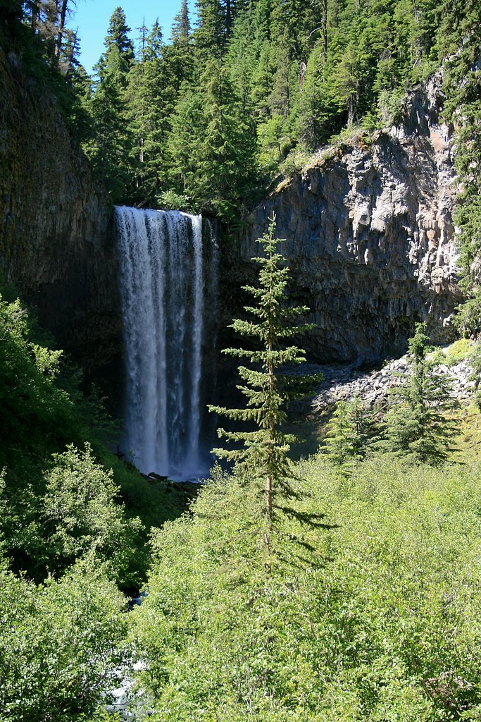 Tamanawas Falls waterfall