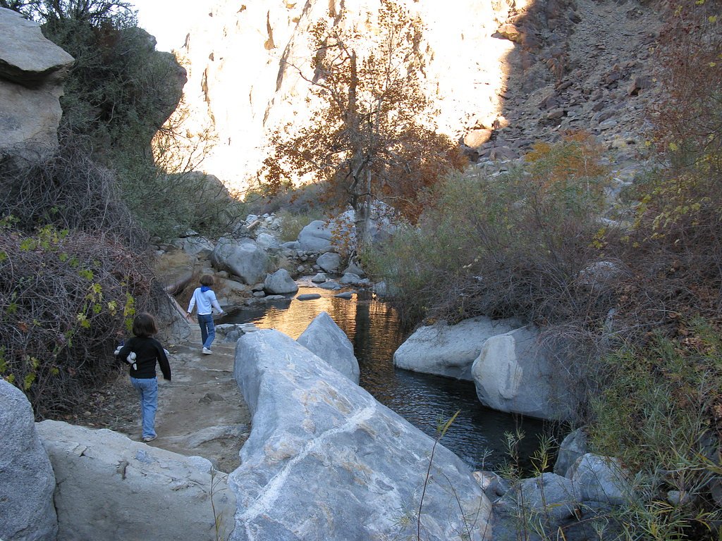Tahquitz Falls waterfall