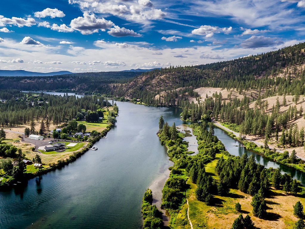 Summer Falls waterfall