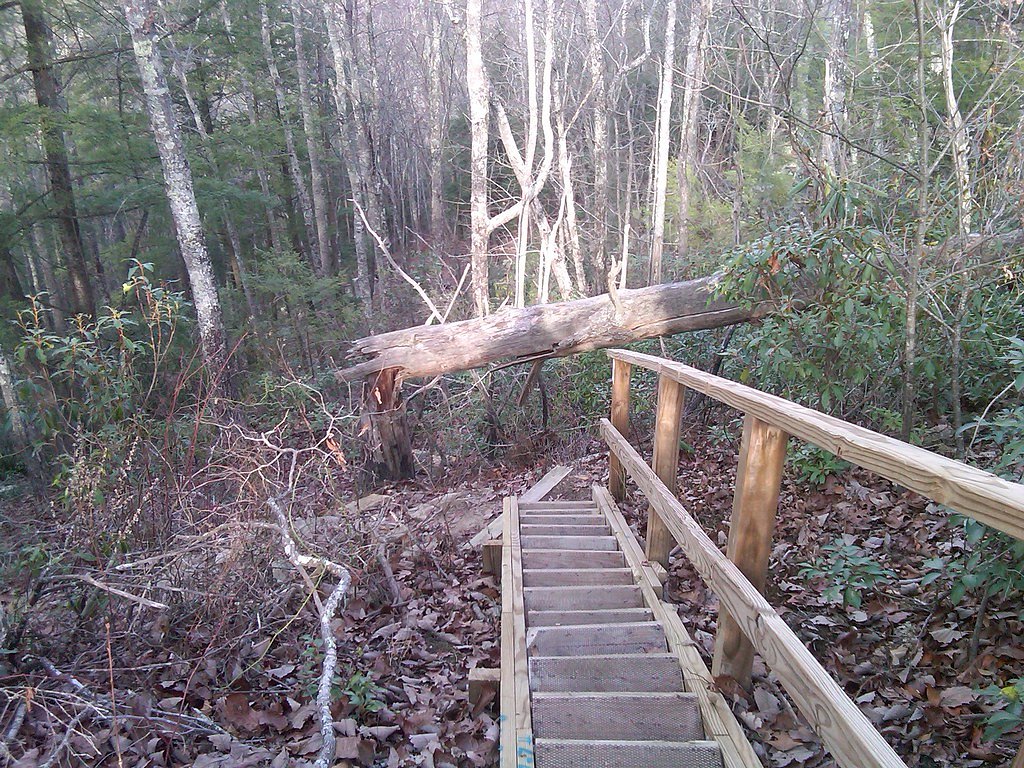 Stinging Fork Falls waterfall